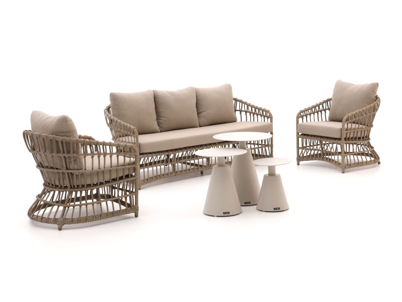 + 15 % Kassenrabatt | Intenso Cameri/Tusa Sessel-Sofa Lounge-Set 6-teilig