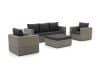 Intenso Carpino Sessel-Sofa Lounge-Set 4-teilig