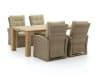 + 10 % Kassenrabatt | Intenso Mazzano/ROUGH-X 200 cm Lounge Gartenmöbel-Set 5-teilig verstellbar