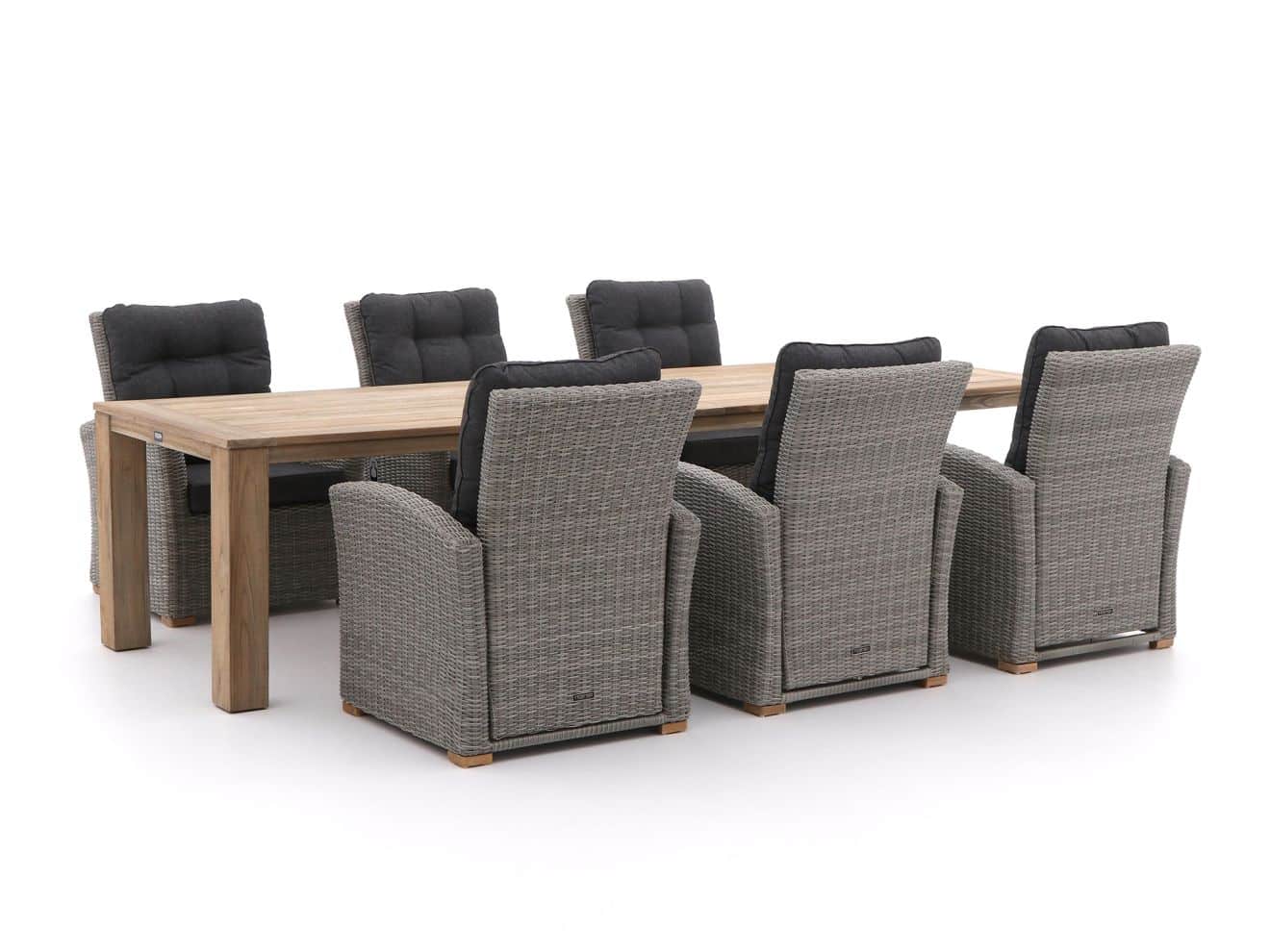 + 10 % Kassenrabatt | Intenso Mazzano/ROUGH-X 320 cm Lounge Gartenmöbel-Set 7-teilig verstellbar