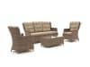 + 10 % Kassenrabatt | Intenso Milano Sessel-Sofa Lounge-Set 5-Sitzer 4-teilig