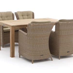 + 10 % Kassenrabatt | Intenso Milano/ROUGH-S 160 cm Gartenmöbel-Set 5-teilig