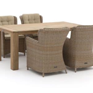 + 10 % Kassenrabatt | Intenso Milano/ROUGH-X 180 cm Gartenmöbel-Set 5-teilig