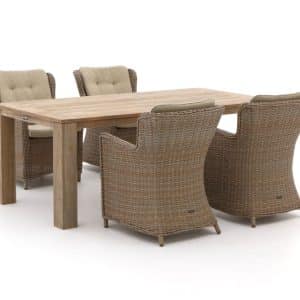 + 10 % Kassenrabatt | Intenso Milano/ROUGH-X 200 cm Gartenmöbel-Set 5-teilig