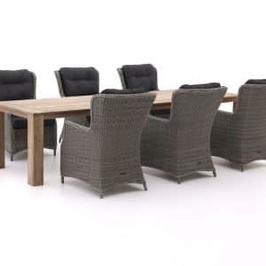 + 10 % Kassenrabatt | Intenso Milano/ROUGH-X 320 cm Dining-Lounge Gartenmöbel-Set 7-teilig