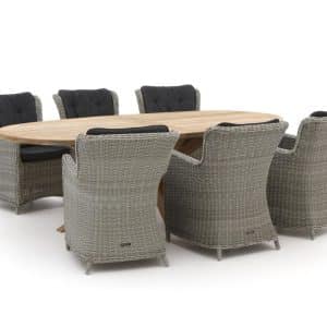 + 15 % Kassenrabatt | Intenso Milano/ROUGH-Y Ellips 240 cm Gartenmӧbel-Set 7-teilig