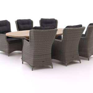 + 10 % Kassenrabatt | Intenso Milano/ROUGH-Y Ellips 240 cm Dining-Lounge Gartenmöbel-Set 7-teilig