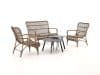 + 10 % Kassenrabatt | Intenso Napoli/Bovezzo Sessel-Sofa Lounge-Set 5-teilig