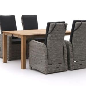 + 10 % Kassenrabatt | Intenso Umbria/ROUGH-S 160 cm Gartenmöbel-Set 5-teilig verstellbar