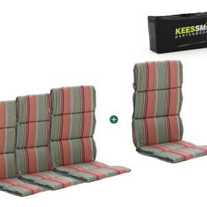 + 10 % Kassenrabatt | Madison Fiber Hochleher Auflagen Set von 4