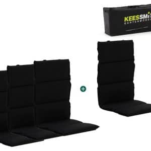 + 10 % Kassenrabatt | Madison Fiber Hochleher Auflagen Set von 4