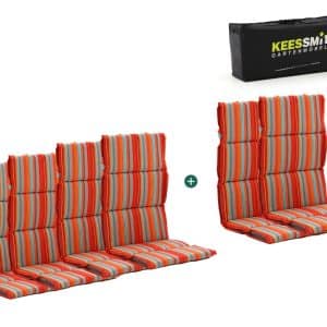 + 10 % Kassenrabatt | Madison Fiber Hochleher Auflagen Set von 6