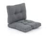 + 10 % Kassenrabatt | Madison Florance Loungekissen Sitz ca. 60x60 cm Rücken ca. 60x40 cm 2-Teilig