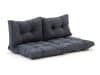 + 10 % Kassenrabatt | Madison Florance Loungekissenset Rücken ca. 73x43 cm Sitz ca. 73x73 cm 4-Teilig