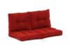 + 10 % Kassenrabatt | Madison Florance Palettenkissen Set ca. 120x60 cm 4-teilig