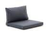+ 10 % Kassenrabatt | Madison Loungekissenset Luxus Rücken 73x40  cm Sitz 73x73  cm 2-Teilig