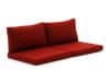+ 10 % Kassenrabatt | Madison Loungekissenset Luxus Rücken 73x40  cm Sitz 73x73  cm 4-Teilig