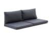 + 10 % Kassenrabatt | Madison Loungekissenset Luxus Rücken 73x40  cm Sitz 73x73  cm 4-Teilig