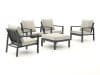 + 10 % Kassenrabatt | Manifesto Alzano Sessel Lounge-Set 5-teilig