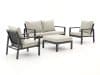 + 10 % Kassenrabatt | Manifesto Alzano Sessel-Sofa Lounge-Set 4-teilig