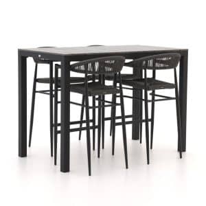 Manifesto Belpasso/Fidenza 150 cm Gartenbar-Set 5-teilig stapelbar