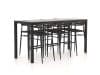 + 10 % Kassenrabatt | Manifesto Belpasso/Fidenza 220 cm Gartenbar-Set 7-teilig stapelbar