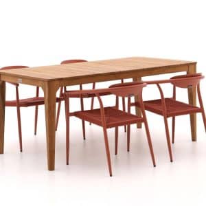 + 15 % Kassenrabatt | Manifesto Cavone/Bruca 170 cm Gartenmöbel-Set 5-teilig stapelbar