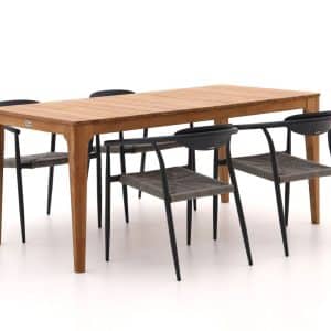 + 15 % Kassenrabatt | Manifesto Cavone/Bruca 170 cm Gartenmöbel-Set 5-teilig stapelbar