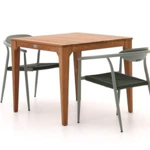+ 15 % Kassenrabatt | Manifesto Cavone/Bruca 90 cm Gartenmöbel-Set 3-teilig stapelbar