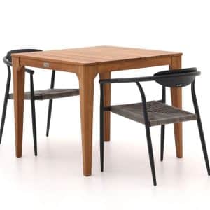 + 15 % Kassenrabatt | Manifesto Cavone/Bruca 90 cm Gartenmöbel-Set 3-teilig stapelbar
