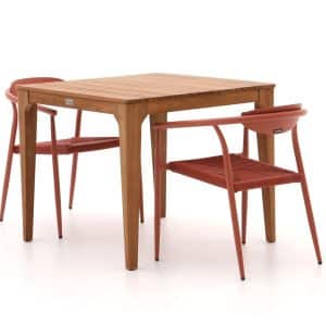 + 15 % Kassenrabatt | Manifesto Cavone/Bruca 90 cm Gartenmöbel-Set 3-teilig stapelbar