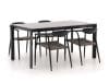 + 10 % Kassenrabatt | Manifesto Cavone/Sestino 160 cm Gartenmöbel-Set 5-teilig stapelbar