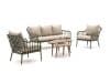 + 10 % Kassenrabatt | Manifesto Celante/ROUGH-K Sessel-Sofa Lounge-Set 5-Sitzer 5-teilig