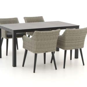 + 15 % Kassenrabatt | Manifesto Matese/Menzano 160 cm Gartenmöbel-Set 5-teilig