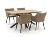 + 10 % Kassenrabatt | Manifesto Matese/Montorio 160 cm Gartenmöbel-Set 5-teilig