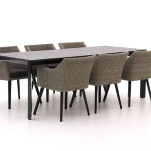 Manifesto Matese/Sestino 220 cm Gartenmöbel-Set 7-Teilig