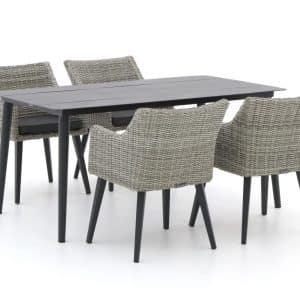 Manifesto Matese/Sora 160 cm Gartenmöbel-Set 5-teilig