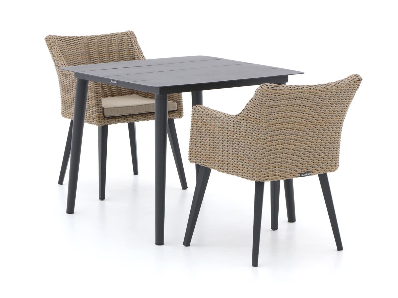 + 10 % Kassenrabatt | Manifesto Matese/Sora 90 cm Gartenmöbel-Set 3-teilig