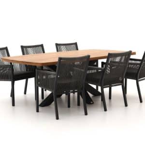 + 15 % Kassenrabatt | Manifesto Rivola/Induno Dänisch oval 220 cm Gartenmöbel-Set 7-teilig