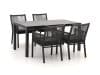 + 10 % Kassenrabatt | Manifesto Rivola/Menzano 160 cm Gartenmöbel-Set 5-teilig
