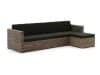 + 10 % Kassenrabatt | ROUGH-C Chaiselongue Lounge-Set 3-teilig
