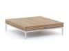 + 10 % Kassenrabatt | ROUGH-D Loungetisch 110x110 cm