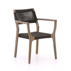 ROUGH-L Rope Gartenstuhl stapelbar