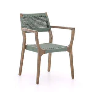 ROUGH-L Rope Gartenstuhl stapelbar