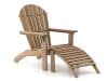 + 10 % Kassenrabatt | ROUGH-S Adirondack Gartensessel mit Hocker