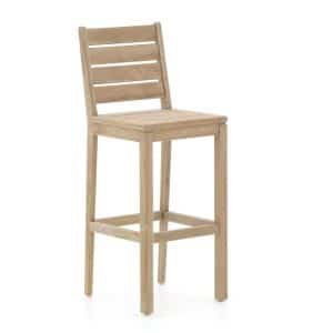 + 10 % Kassenrabatt | ROUGH-S Barhocker Outdoor (mit Rückenlehne)