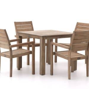 + 10 % Kassenrabatt | ROUGH-S Gartenmöbel-Set 90 cm 5-teilig stapelbar