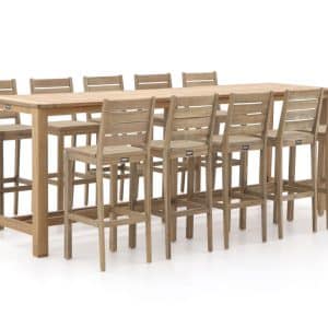 + 10 % Kassenrabatt | ROUGH-S/ROUGH-X 300 cm Gartenbar-Set 11-teilig