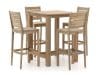 + 10 % Kassenrabatt | ROUGH-S/ROUGH-X 80 cm Gartenbar-Set 5-teilig