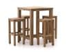 + 10 % Kassenrabatt | ROUGH-X 80 cm Gartenbar-Set 5-teilig